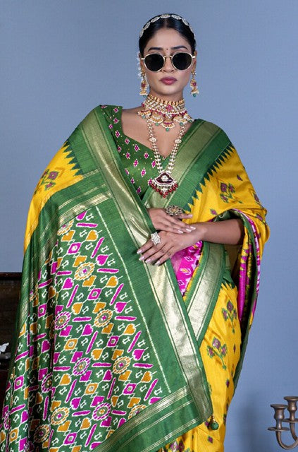 Divine Drape Silk Saree Multi