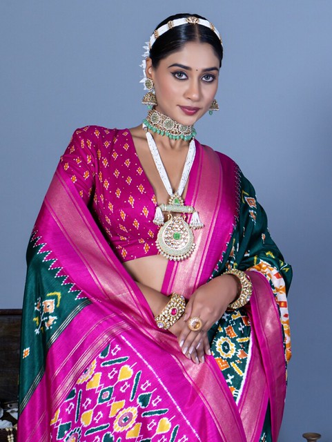 Divine Drape Silk Saree Multi