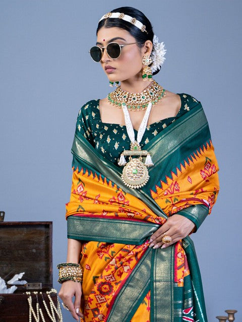 Divine Drape Silk Saree Multi