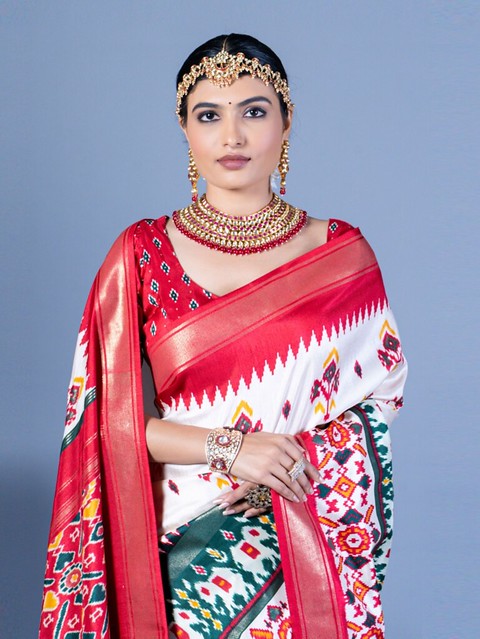 Divine Drape Silk Saree Multi