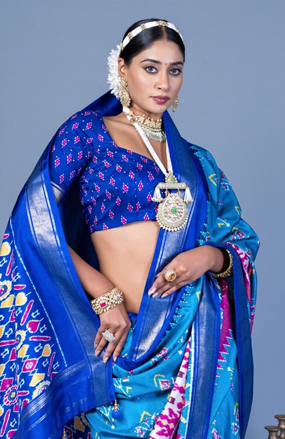 Divine Drape Silk Saree Multi