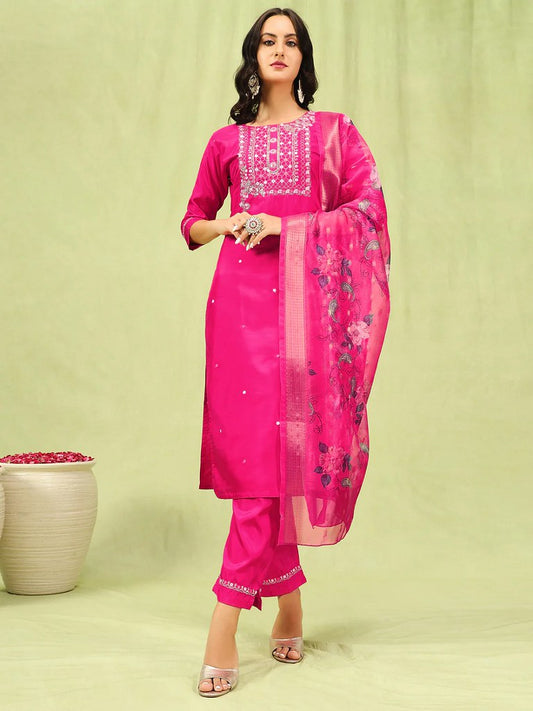 Royal Hues Silk Blend Suits Rani