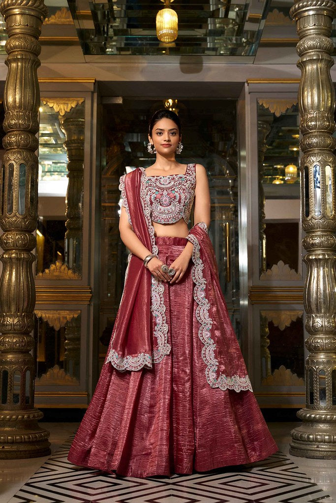 Majestic Tradition Lehenga Choli Collection Mauve