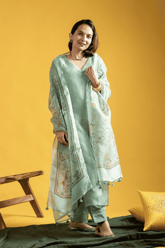 Blush Elegance Suits Collection Mint Green