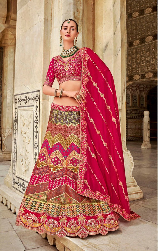 Shahi Rajvasi Lehenga Choli Collection Multi