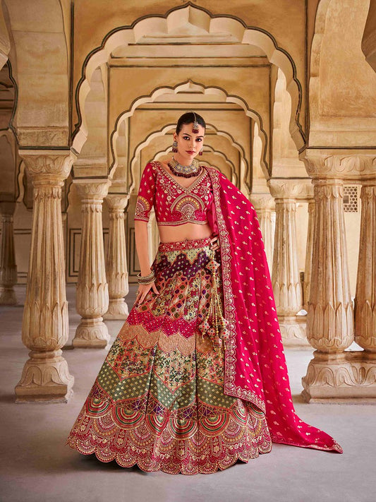 Shahi Rajvasi Lehenga Choli Collection Multi