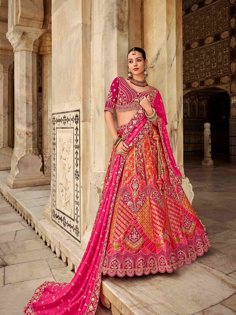 Shahi Rajvasi Lehenga Choli Collection Multi