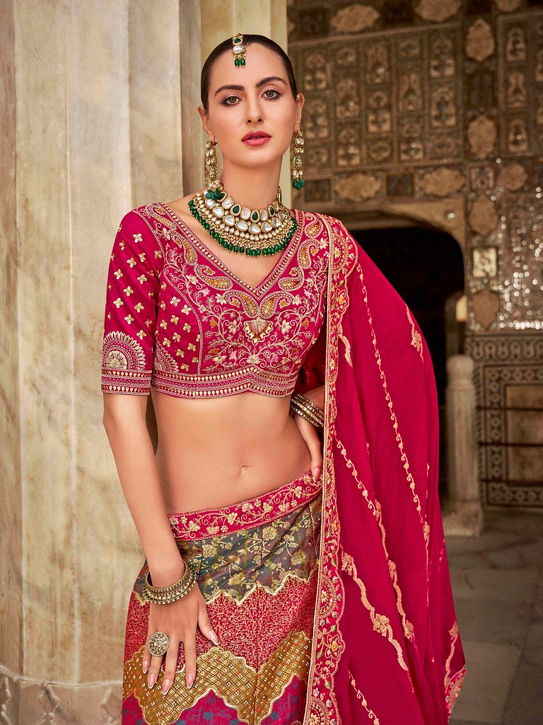 Shahi Rajvasi Lehenga Choli Collection Multi