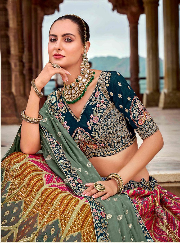 Shahi Rajvasi Lehenga Choli Collection Multi