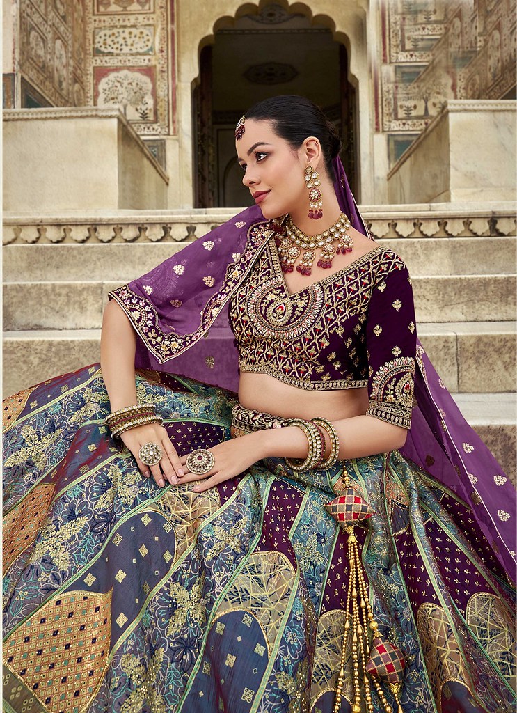 Shahi Rajvasi Lehenga Choli Collection Multi
