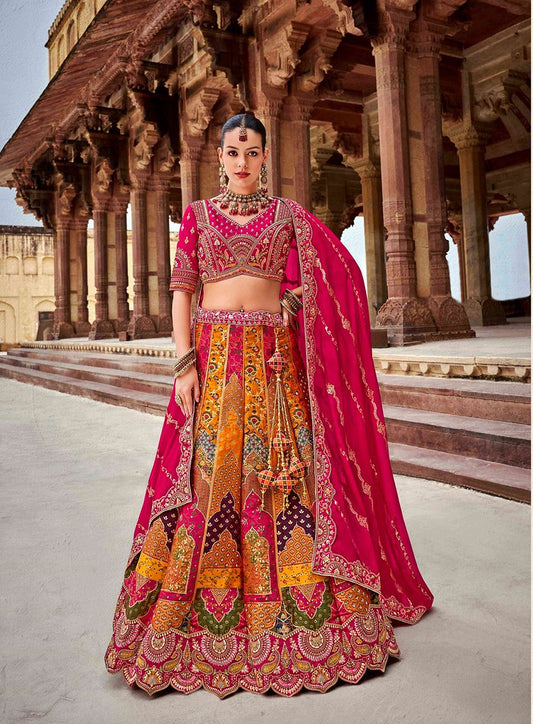 Shahi Rajvasi Lehenga Choli Collection Multi