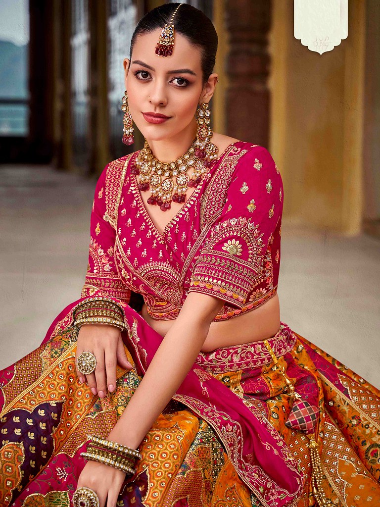 Shahi Rajvasi Lehenga Choli Collection Multi
