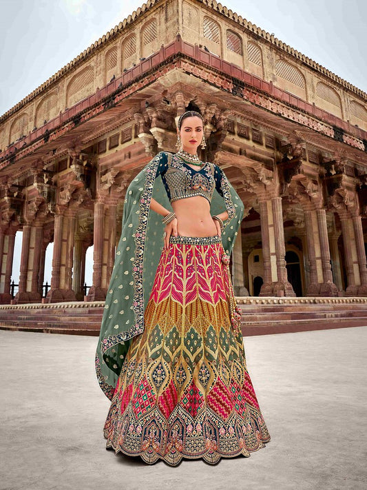 Shahi Rajvasi Lehenga Choli Collection Multi