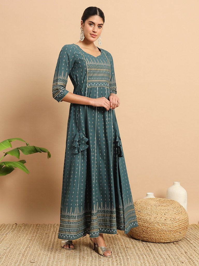 Amaira Vogue Gown Teal