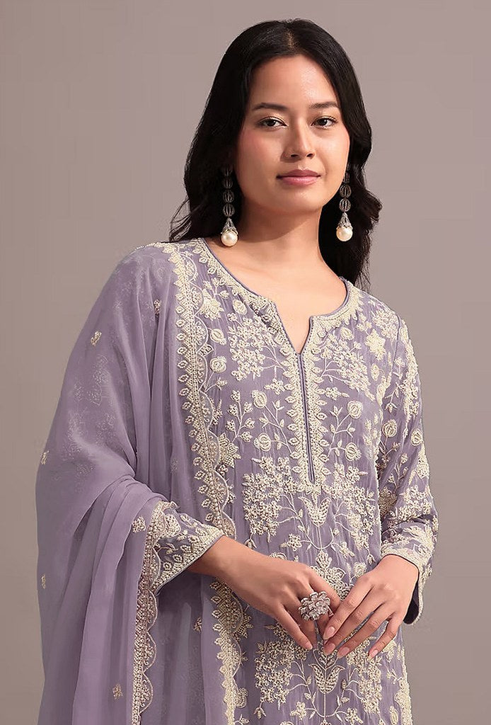 Enchanted Luxe Sharara Suits Collection Lavender