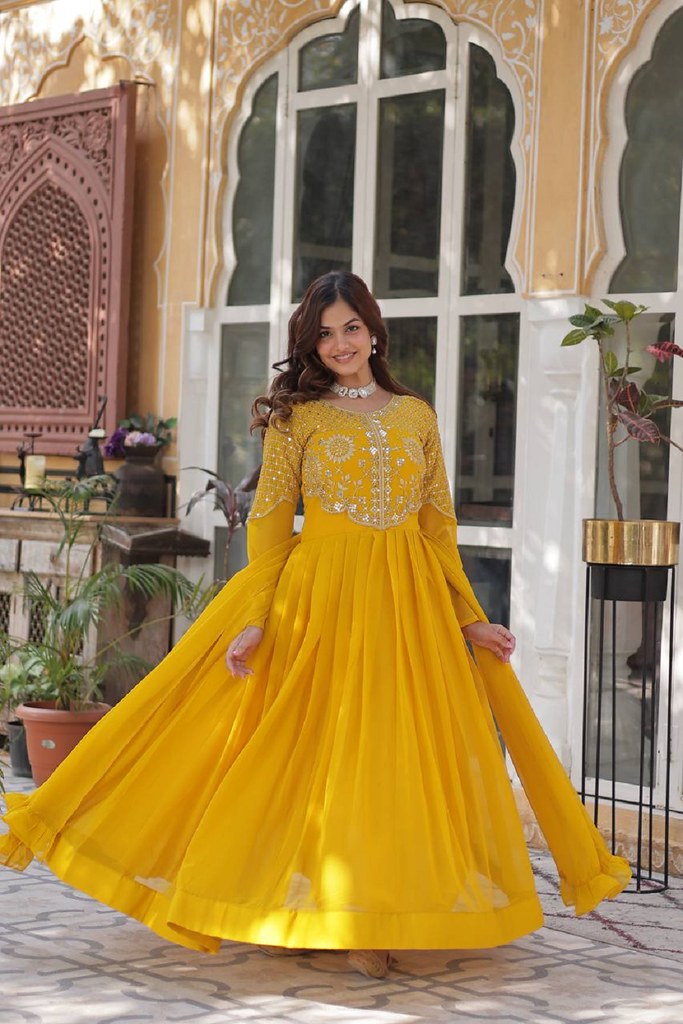Royal Bloom Gown Collection Yellow