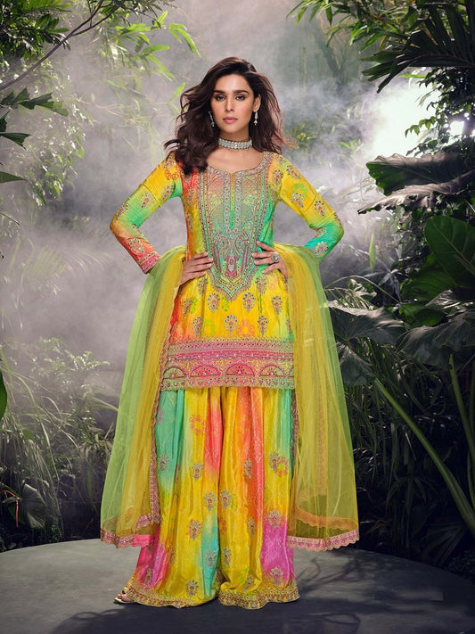 Saanwariya Shades Suits Collection Yellow