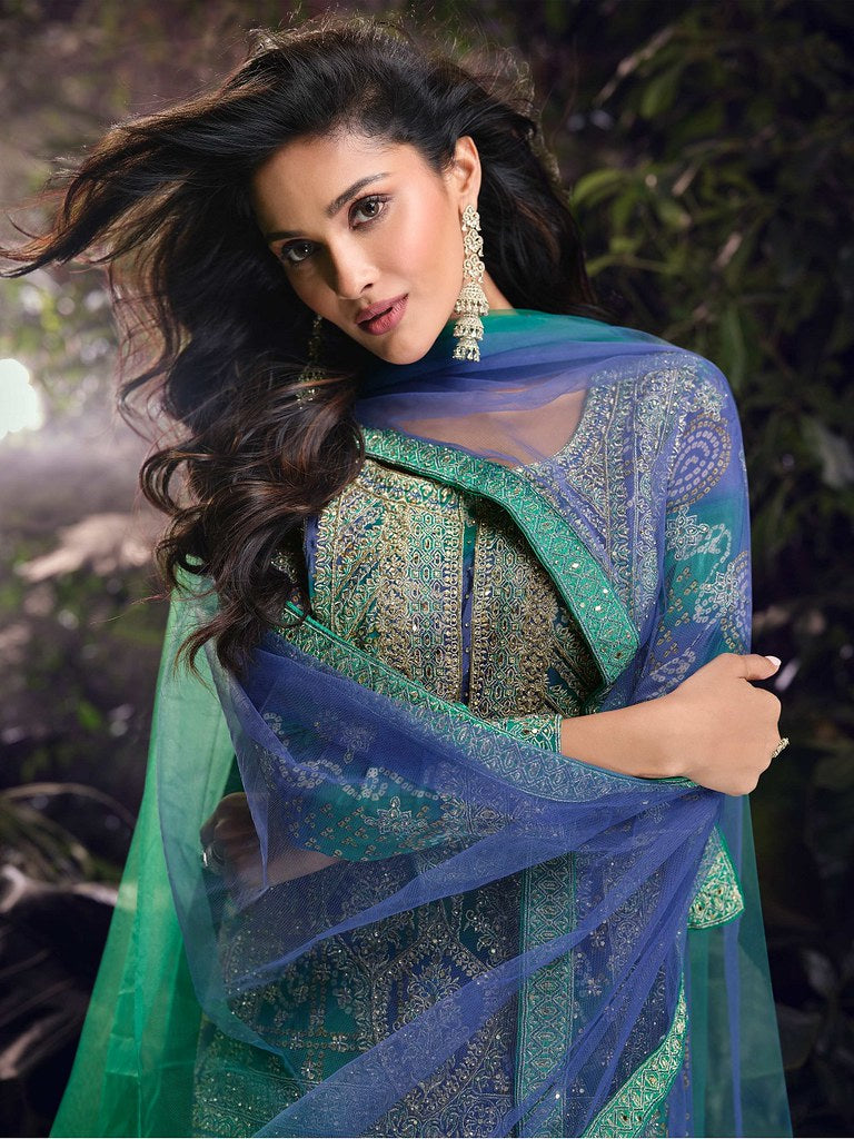 Saanwariya Shades Suits Collection Green