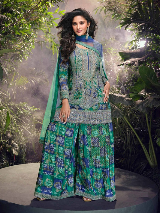 Saanwariya Shades Suits Collection Green
