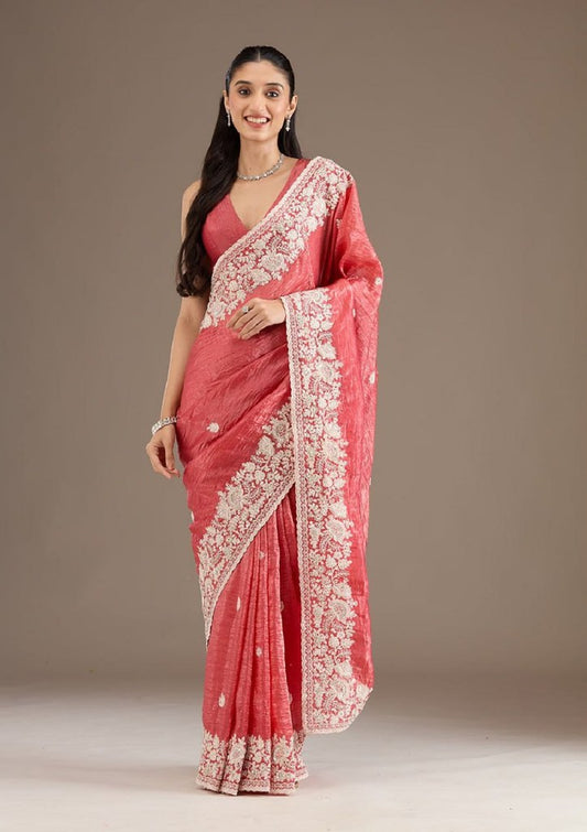 Saanjh Saree Collection Gajri