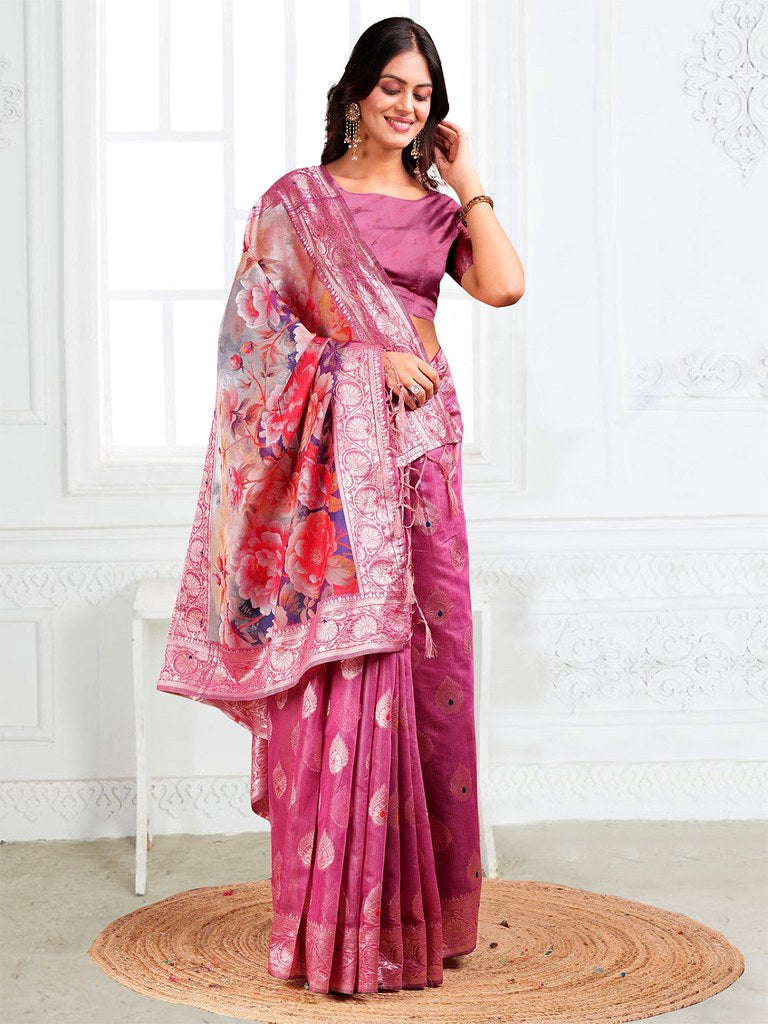 Meherloom Saree Collection Pink