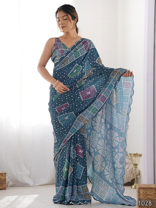 Aangan Prints Saree Collection Muiti