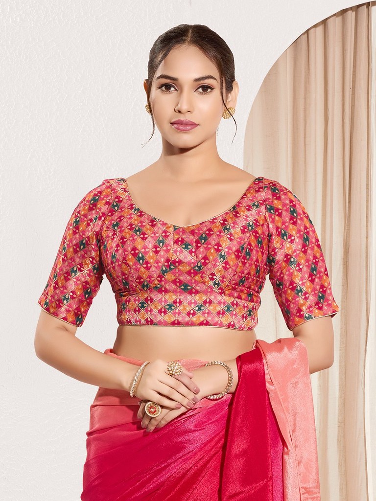 Rangtaar Blouse Line Pink