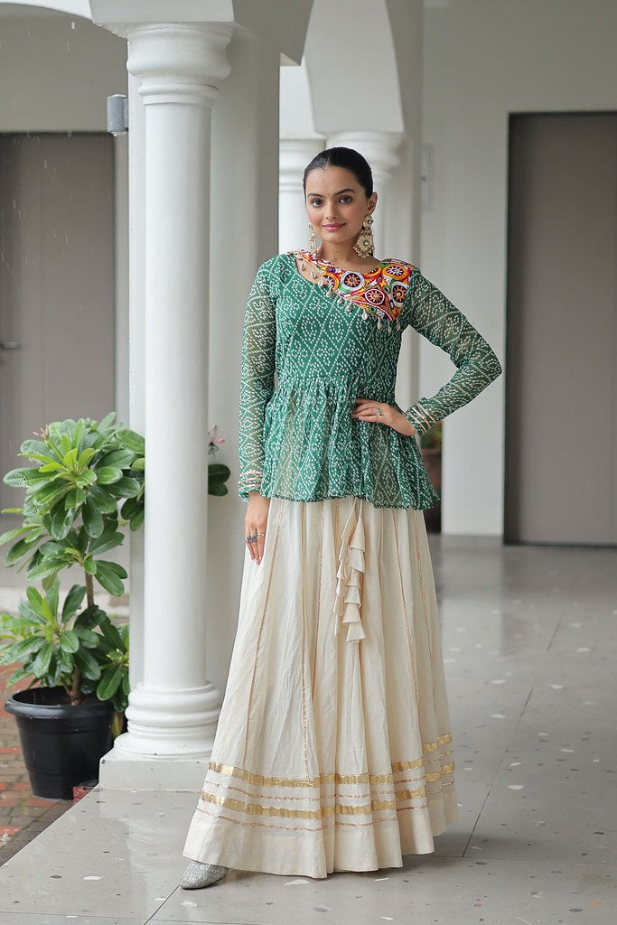 Nrityangana Collection Green