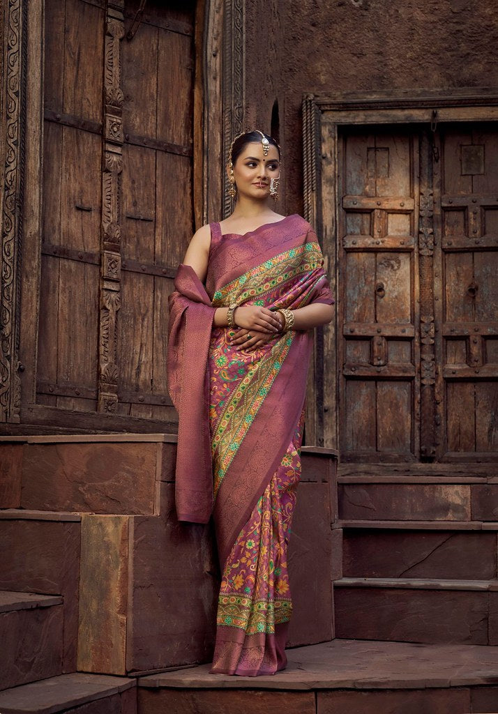 Velour Saree Collection Multi