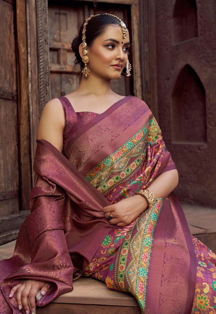 Velour Saree Collection Multi