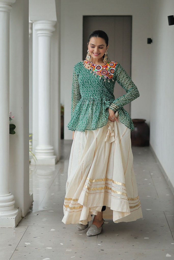Nrityangana Collection Green
