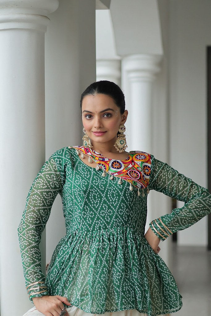 Nrityangana Collection Green