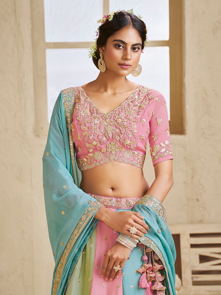 Saaz Collection Multi Lehenga Choli