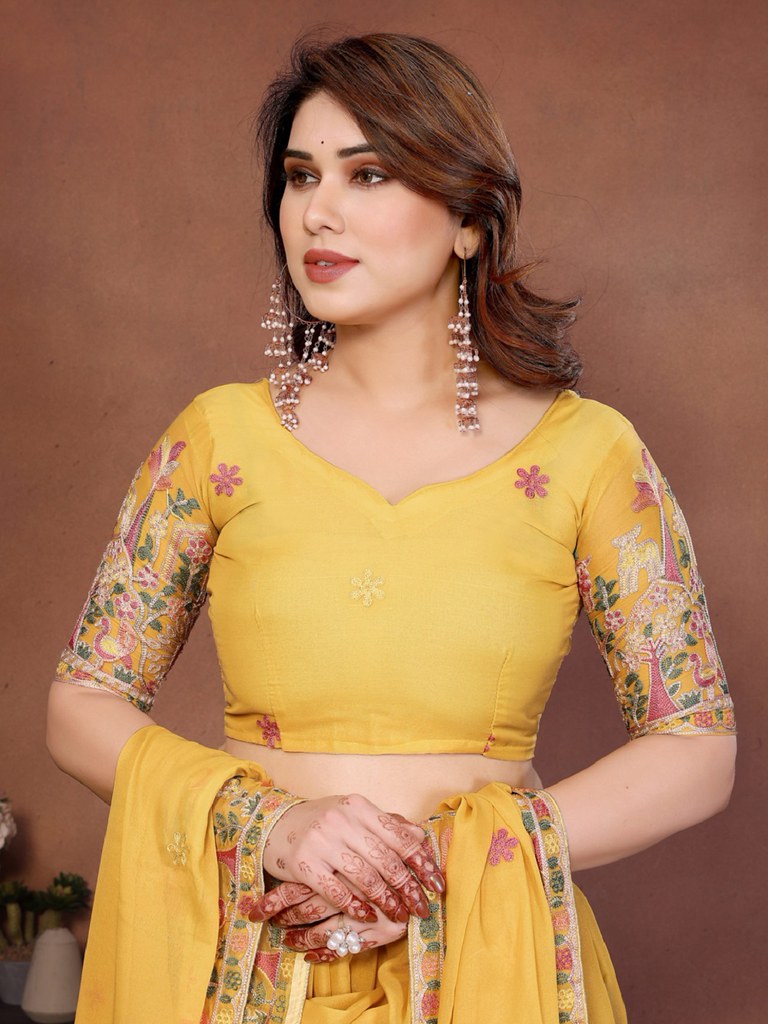 UtsavRang Lehenga Set Yellow