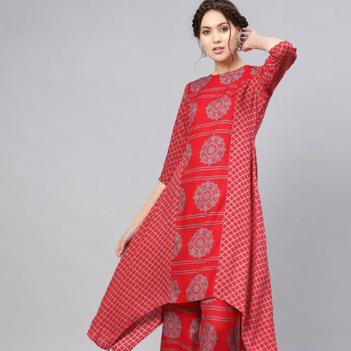 Asymmetric & High-Low Kurtis