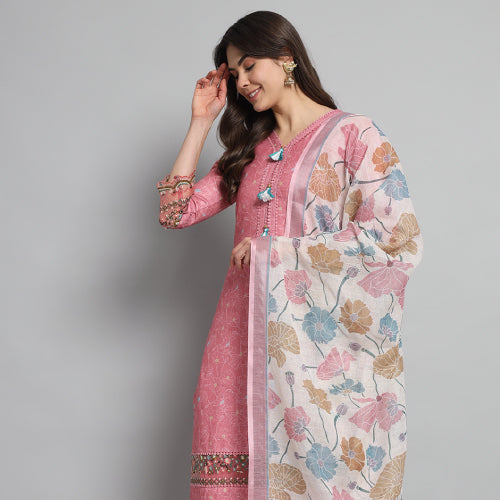 Linen Kurtis