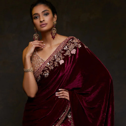 Velvet Sarees