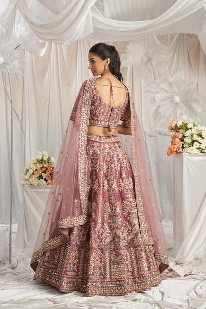 Traditional Wear Women's Heavy Lehenga Choli Collection Lavender