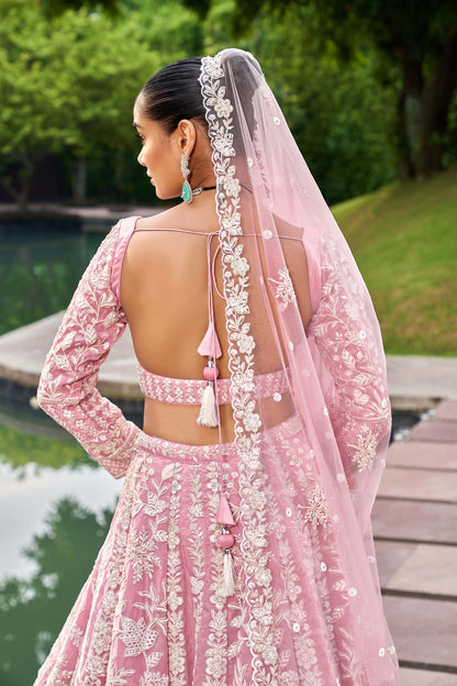 Traditional Wear Women's Heavy Lehenga Choli Collection Pink