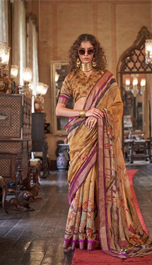 Traditional Functions Wear Saree Collection Multi