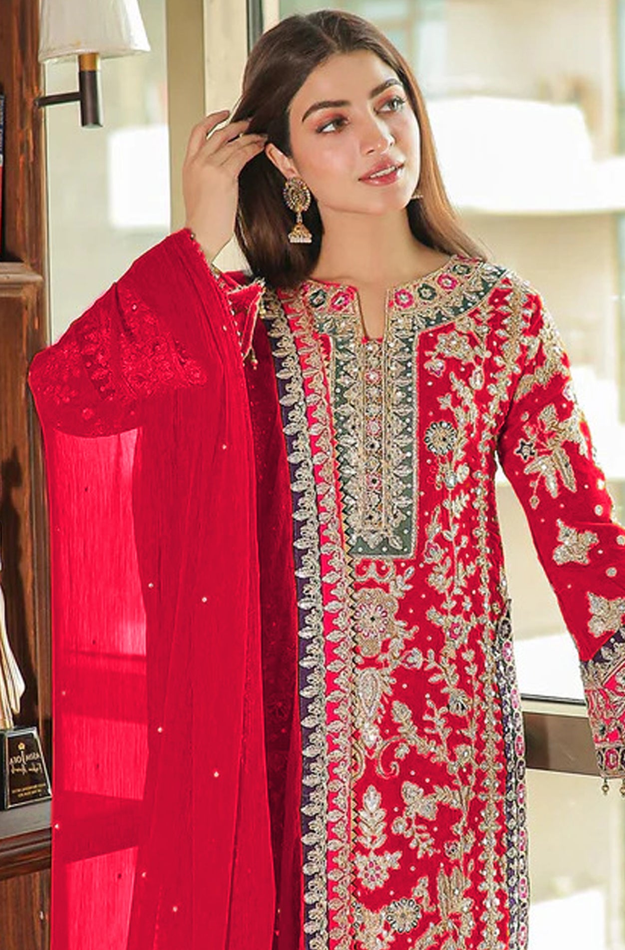 Traditional Designer Pakistani Salwar Suit Collection Multi