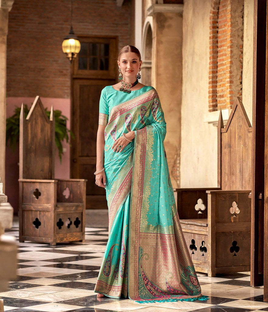 Festive Silk Saree Rama