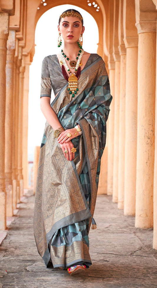 Royal Silk Saree Multi