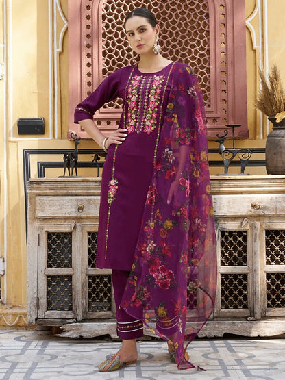 Rayon Radiance Set Purple