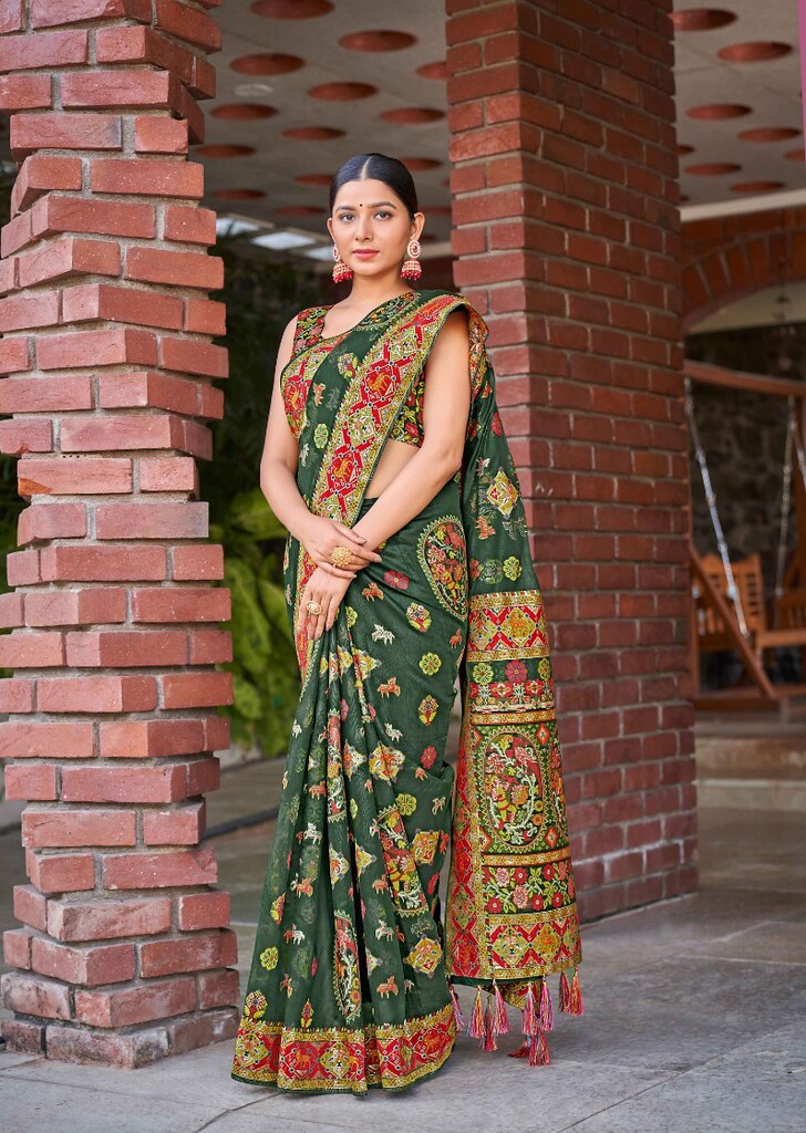 Graceful Cotton Saree Multi