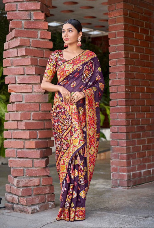 Graceful Cotton Saree Multi