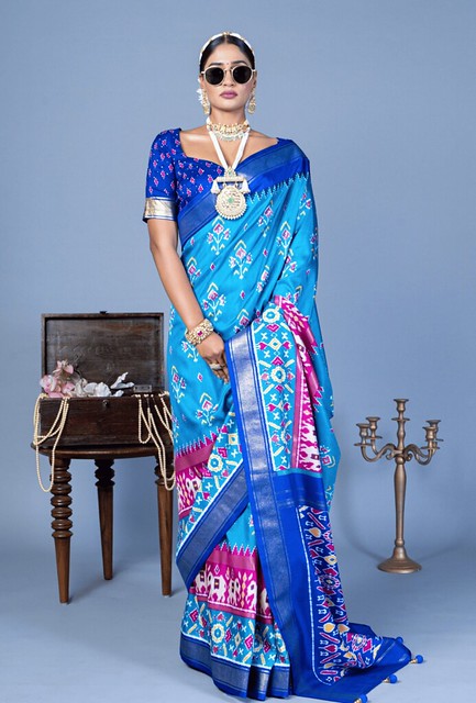 Divine Drape Silk Saree Multi