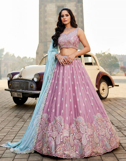 Maharani Rajsi Lehenga Choli Lavender