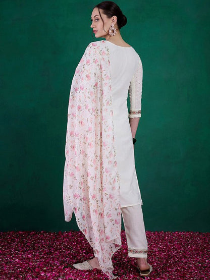 Blush Elegance Suits Collection Cream