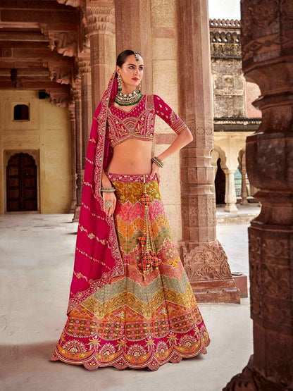 Shahi Rajvasi Lehenga Choli Collection Multi